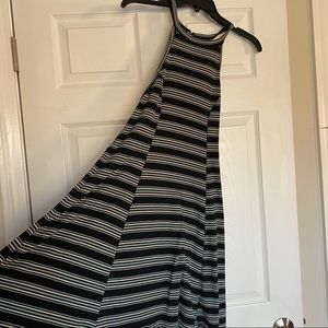 Halter Stripped Dress